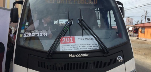 Bus de frente