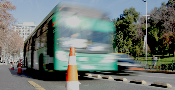 Fiscalización a buses del Transantiago