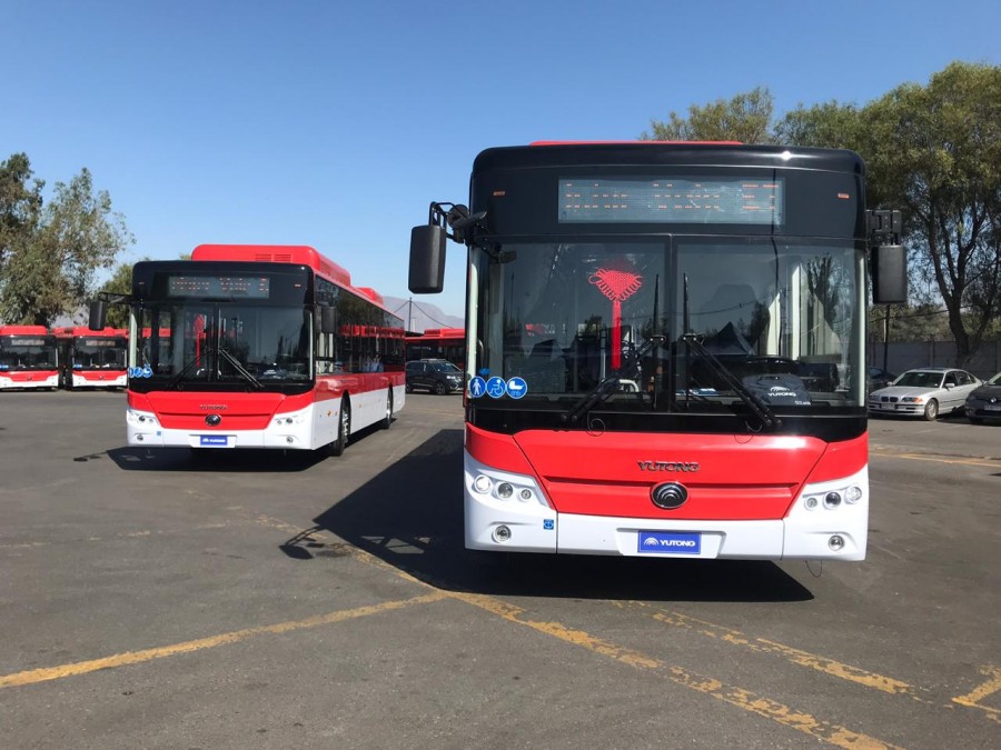 Buses eléctricos Yutong