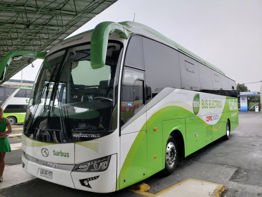 Primer bus eléctrico interurbano