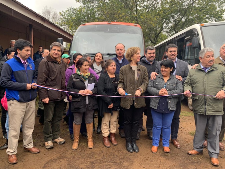 Inauguración en servicio de Cunco