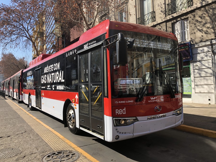 Bus a gas natural de Red