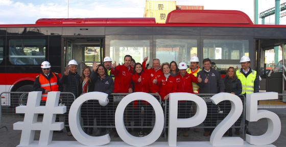 Recibimos 100 nuevos buses eléctricos que se sumarán a Red Metropolitana