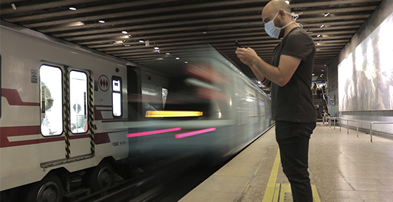 Durante la última semana se registró una baja sostenida de usuarios en el transporte público