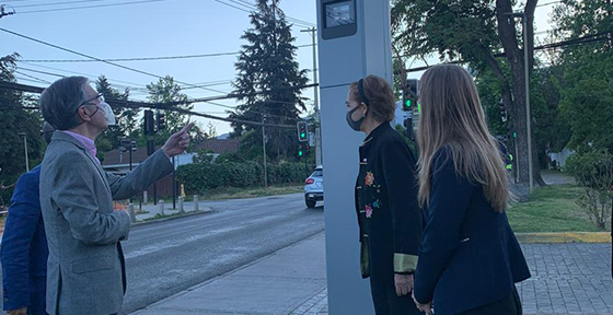 Radar piloto detectó más de 23.800 infracciones de velocidad en una semana en Las Condes