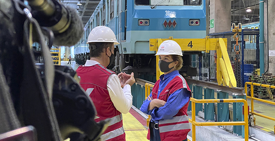 Junto a Metro entregamos balance de sanitización microbiológica como parte del plan viaje seguro