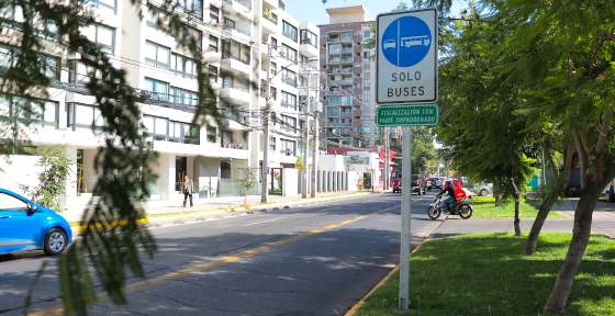 85% de avance en plan de nuevas Pistas Solo Bus y suma más de 100 kilómetros de vías dedicadas para buses en Santiago