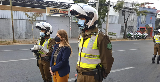 Conaset y Carabineros refuerzan controles de velocidad ad portas de Semana Santa