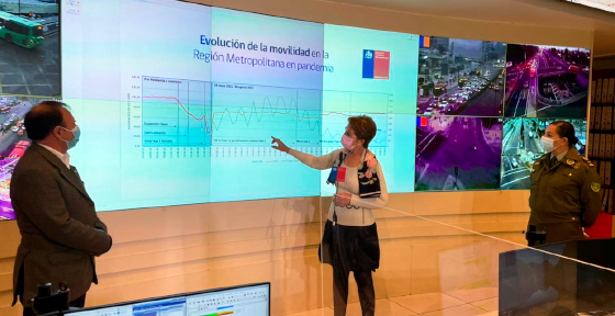 MTT y carabineros detallan evolución de la movilidad en la región metropolitana durante la pandemia