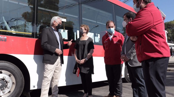 Presentamos electrocorredor para Rancagua que contará con 20 buses eléctricos 