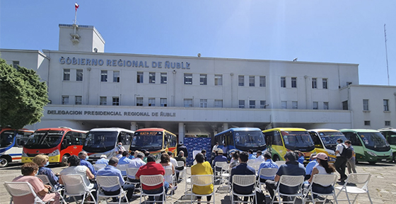 Damos inicio al Perímetro de Exclusión del transporte público mayor entre Chillán y Chillán viejo